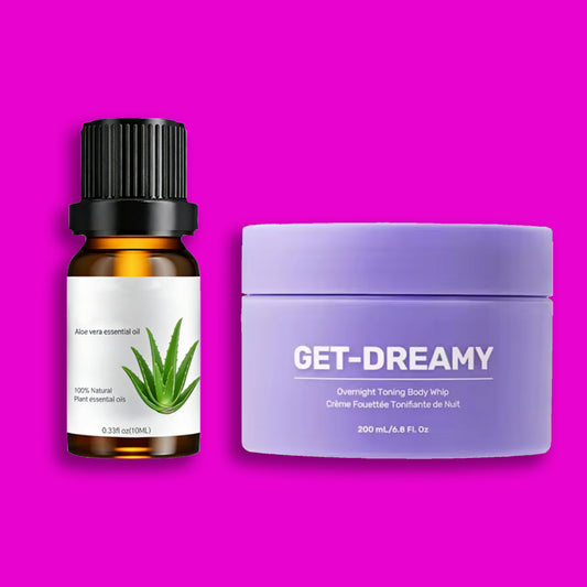 Aloe Vera Essential Oil + Overnight Body Toning Whip